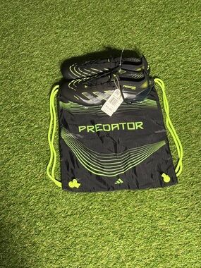 Adidas Men's Predator Elite FG Soccer Cleats Electric Stealth Pack Size 9.5